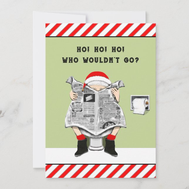 Adult Holiday Party Invitations (Front)