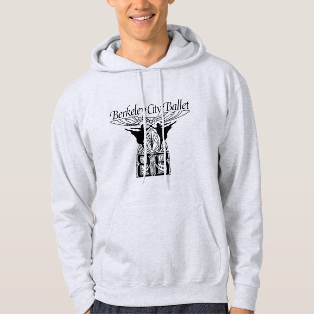 Adult Hoodie Sweatshirt - Grey (Front)