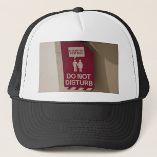 ADULT HUMOR Attempting First Base Sign Trucker Hat