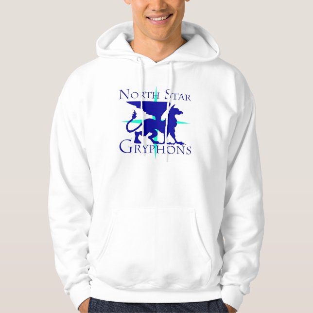 Adult North Star Gryphons Hoodie Sweatshirt (Front)