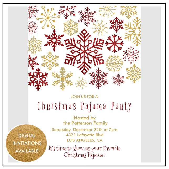 adult pajama party invitations (Creator Uploaded)