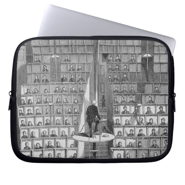 Adult School in the Chapel, on the Separate System Laptop Sleeve (Front)