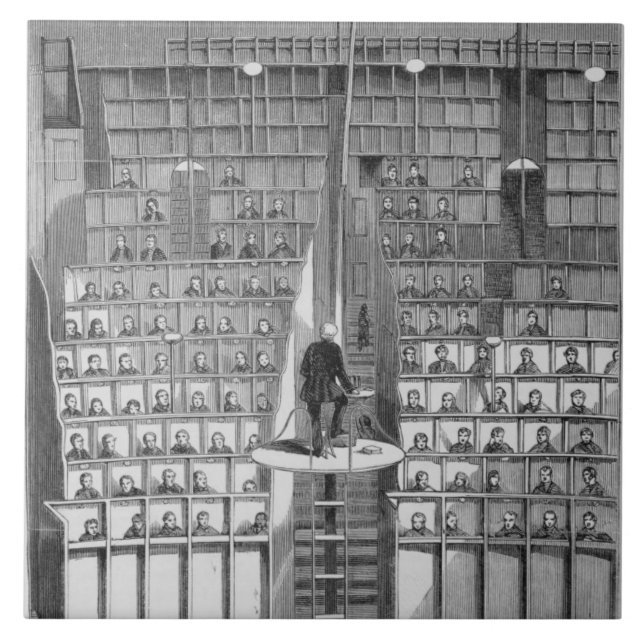 Adult School in the Chapel, on the Separate System Tile (Front)