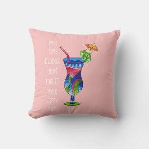 Adult Sippy Cup (pink), Cute Pool Cushion