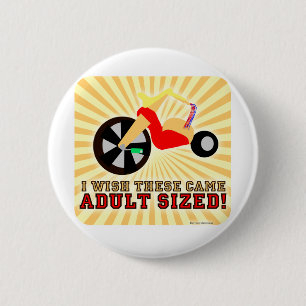 Adult Sized! 6 Cm Round Badge