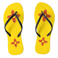 Adult Slim Straps with Flag of New Mexico, USA