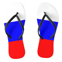 Adult Slim Straps with Flag of Russia