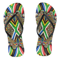 Adult Slim Straps with South African Colours