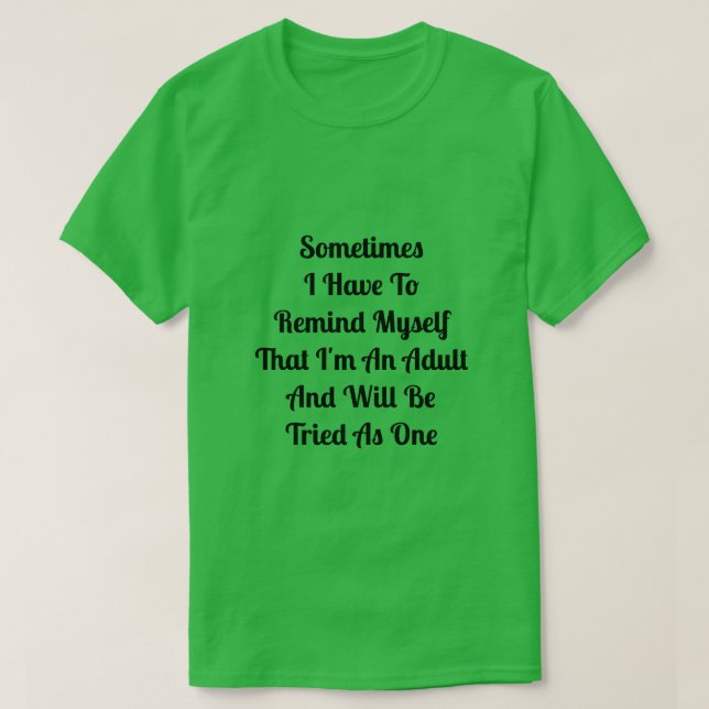 Adult T-Shirt (Design Front)