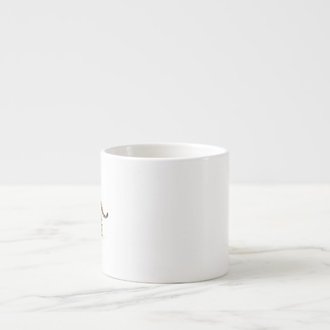 Adult Tiger Espresso Cup (Front)