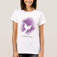 Adult Woman's Mermaid Mum Mermaid Tail T Shirt