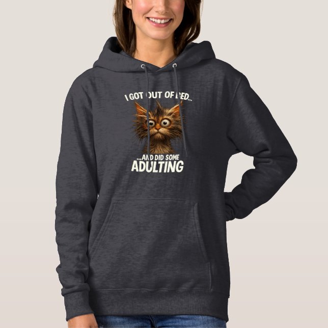 Adulting Hoodie (Front)