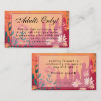 Adults Only Sunset Serenade Wedding