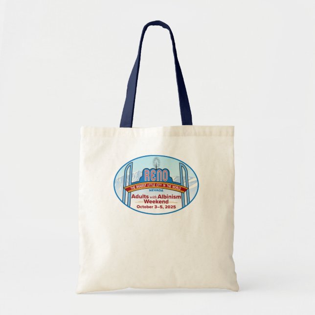 Adults with Albinism Weekend 2025 Reno - Tote (Front)