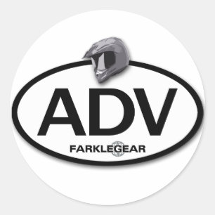 ADV Sticker! Classic Round Sticker