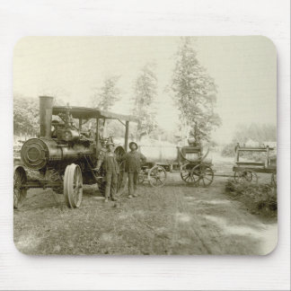Advance Thresher Co. Traction Engine Mouse Pad