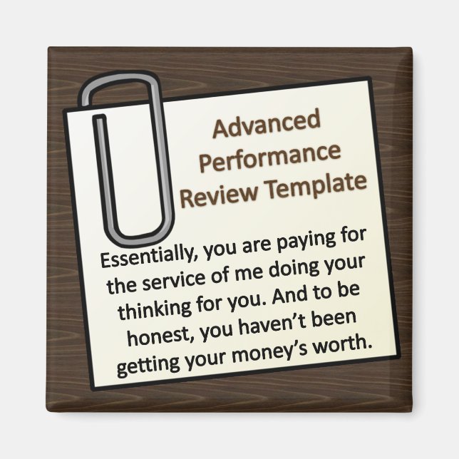 Advanced Performance Review Techniques Magnet (Front)