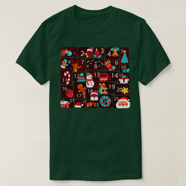 Advent Calendar 1 T-Shirt (Design Front)
