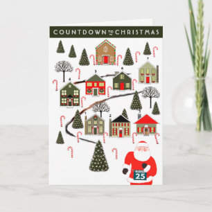 Advent Calendar Christmas Card
