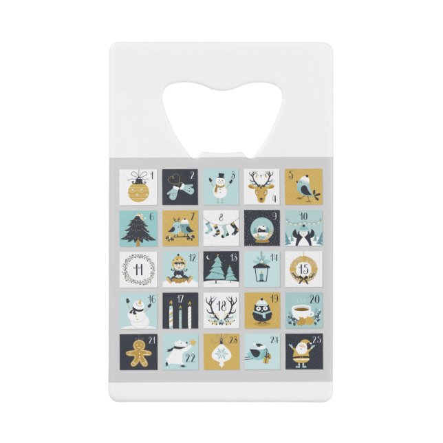 Advent Calendar Printable Calendar (Front)