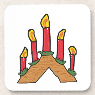 Advent Candles Coaster