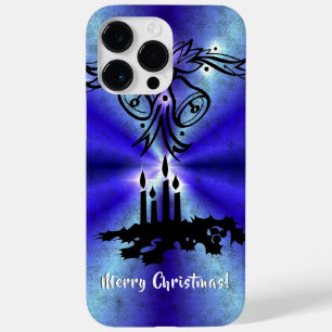 Advent, Christmas Artdeco on Blue Green Rainbow Case-Mate iPhone 14 Pro Max Case