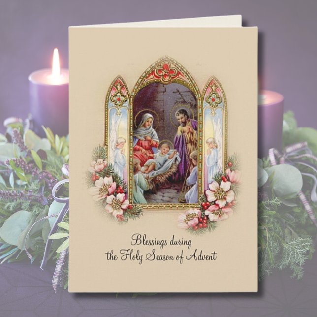 Advent Christmas Catholic Novena St. Andrew Card (Creator Uploaded)