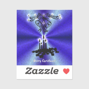 Advent, Christmas Magic on Blue