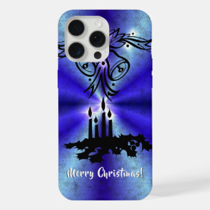 Advent, Christmas Magic on Blue iPhone 15 Pro Max Case
