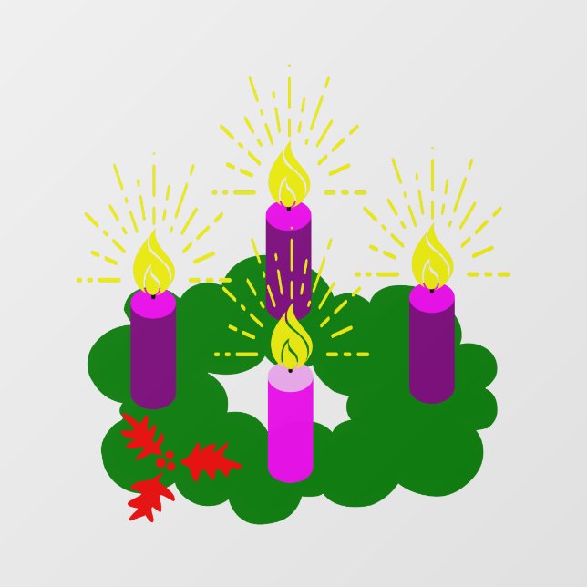 Advent Wreath (Sheet)