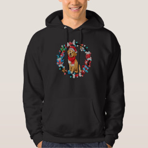 Advent Wreath Labrador Retriever Christmas Hoodie
