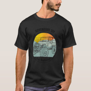 Adventure 101 Fj Cruiser Into Beautiful Outdoors O T-Shirt
