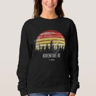 Adventure 101 Retro Vintage Tundra. Sweatshirt