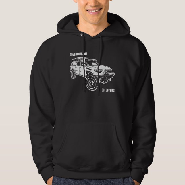 Adventure 101 Tacoma Hoodie (Front)