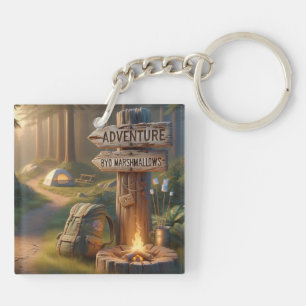 Adventure Acrylic Keychain – BYO Marshmallows Fun
