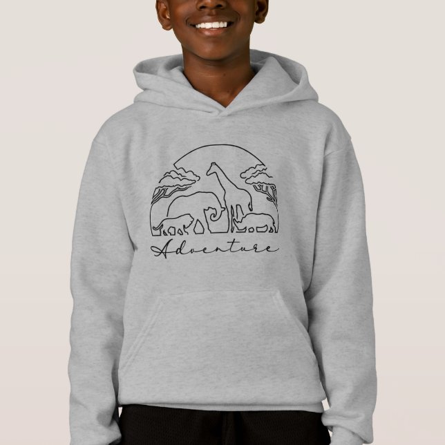 Adventure and Safari in Africa (Front)