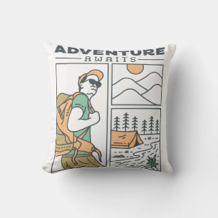 Adventure Awaits 3 Cushion