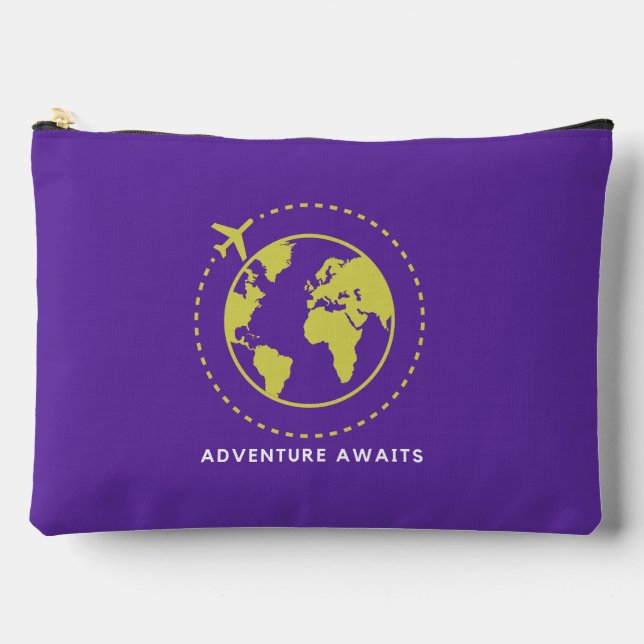 Adventure Awaits Accessory Pouch (Front)