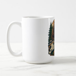 Adventure Awaits Bear Mountain Camping Coffee Mug