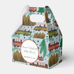 Adventure Awaits: Camper Baby Boy Shower  Favour Box