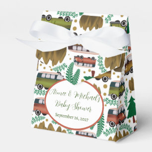 Adventure Awaits: Camper Neutral Baby Shower  Favour Box