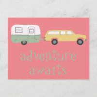 ADVENTURE AWAITS Camping Trailer RV