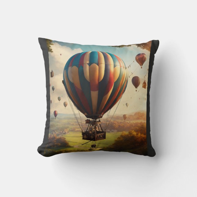 "Adventure Awaits" Cushion (Front)