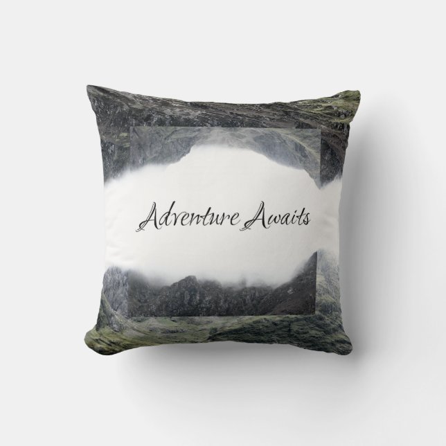 Adventure Awaits Cushion (Front)