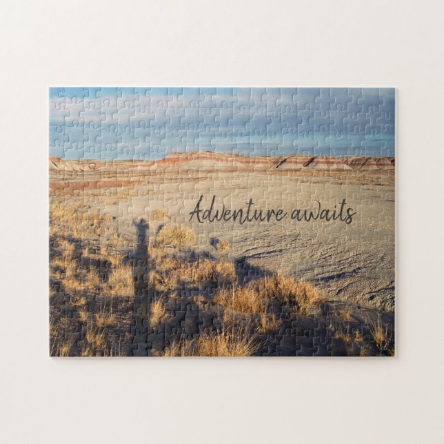 Adventure Awaits Desert Landscape Photo Jigsaw Puzzle (Horizontal)