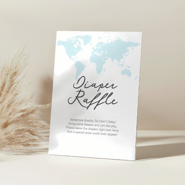 Adventure awaits,  Diaper Raffle Sign (Creator Uploaded)