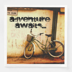 Adventure Awaits Dinner Napkins