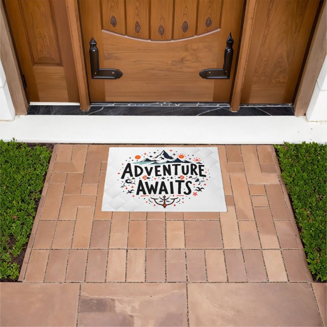 Adventure Awaits Doormat (Outdoor)