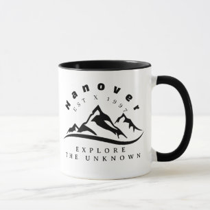 Adventure Awaits – Explore the Unknown Mountain Mug