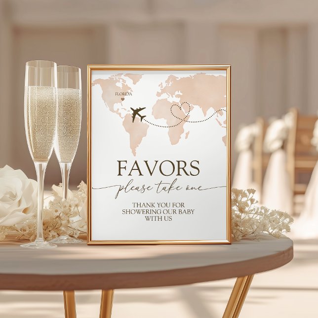 Adventure Awaits Favours Table Sign 8x10 Poster (Creator Uploaded)